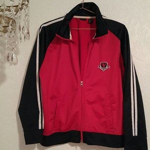 Bailey's Point Red/Navy/White Zip Sweatshirt  SZ1X